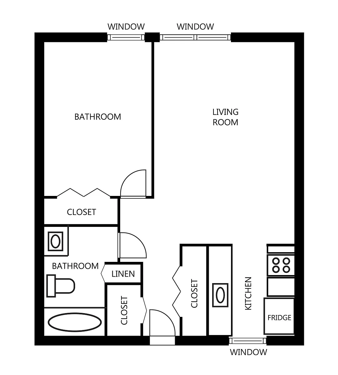 Floor plan 1A