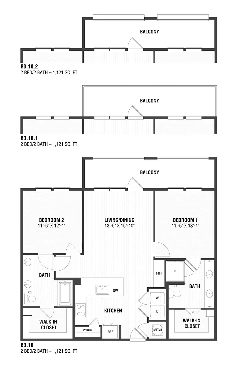 Floor plan B3101