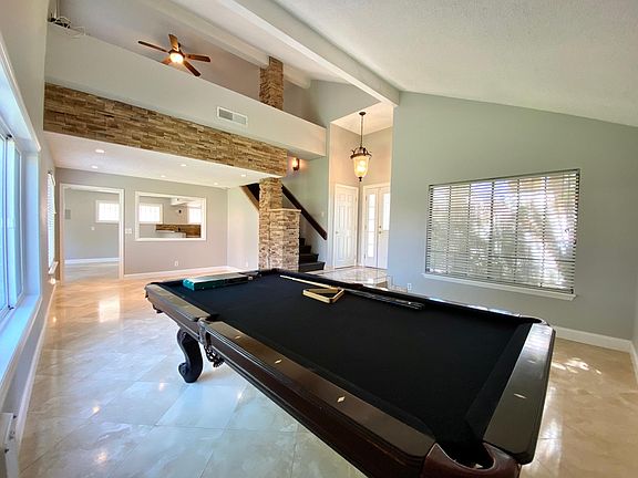 **Pool table no longer included