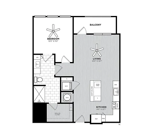 Floor plan Ikat Renovated