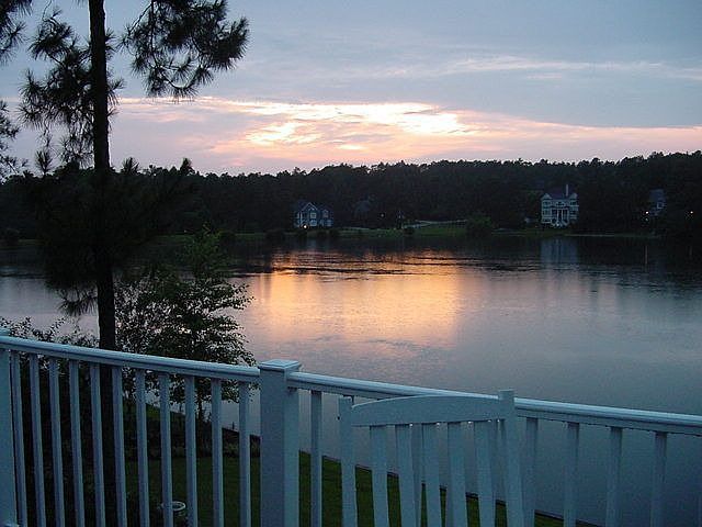 From back deck