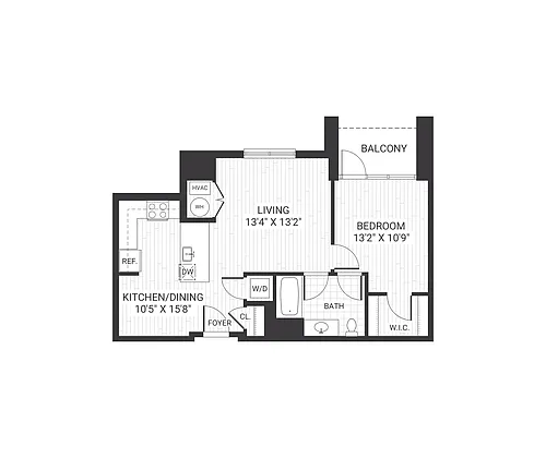 Floor plan A01