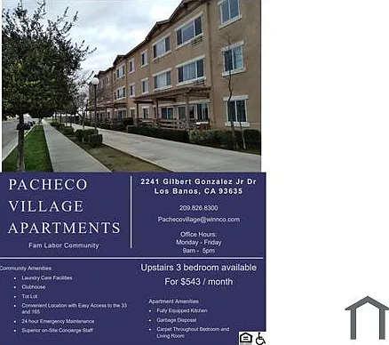 1 bed, 550 sqft, $501 — Photo 1