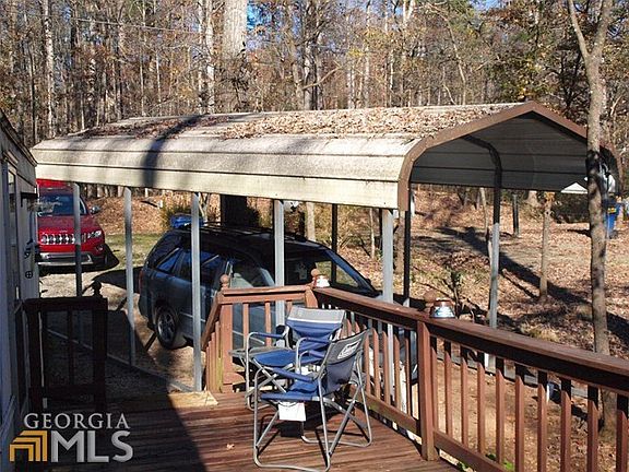 Covered carport or boat storage