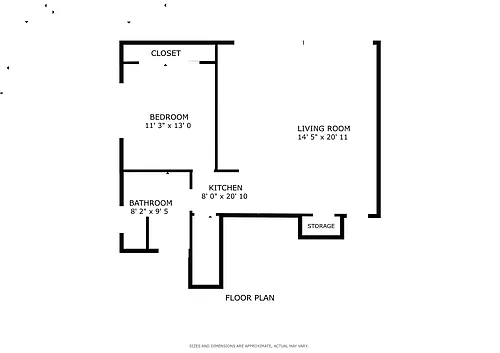 Floor plan Premium 1/1