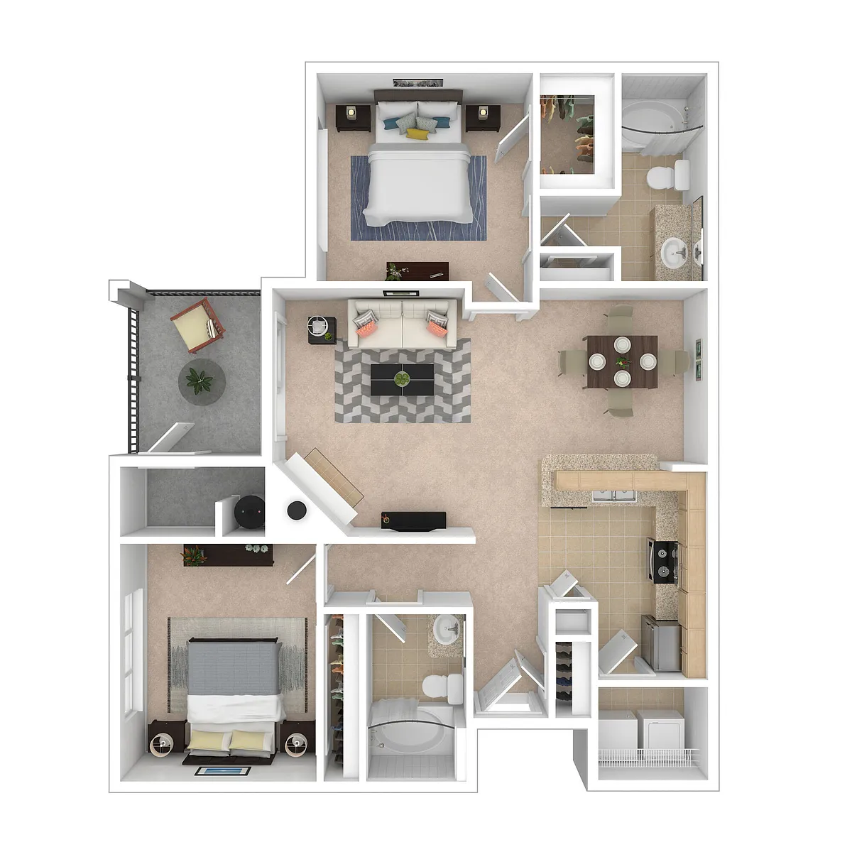 Floor plan B1