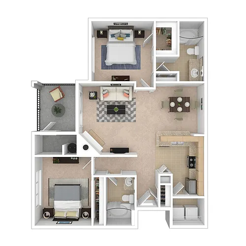 Floor plan B1