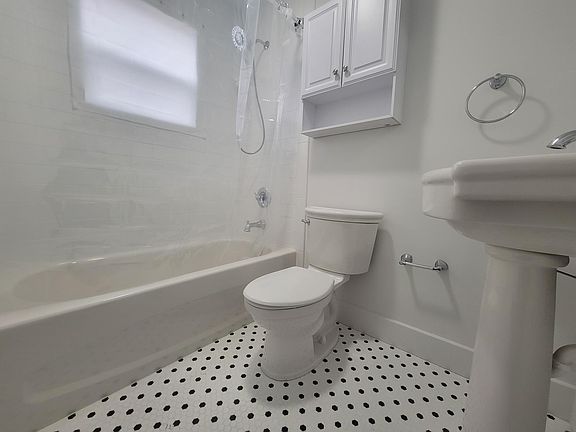 Super clean and modern bathroom!