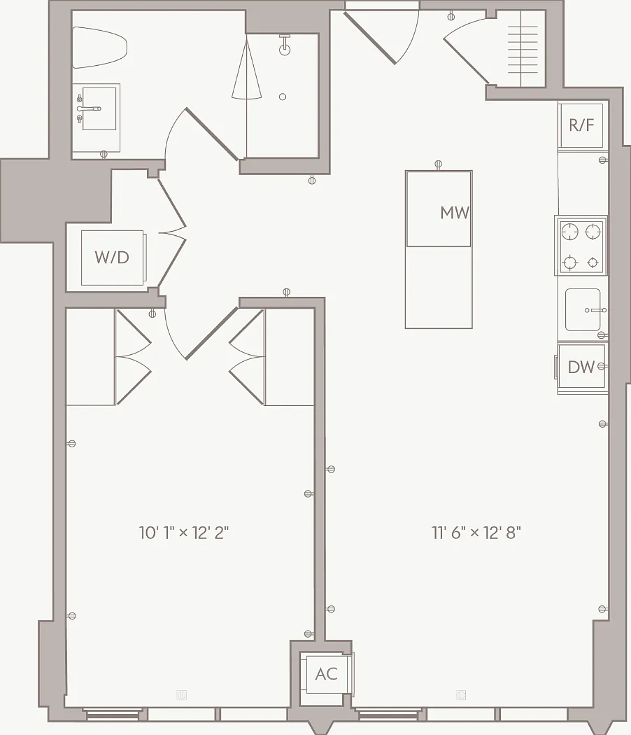 1 bed, $3,080 — Photo 4