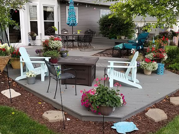 2-tier back deck