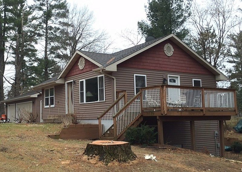 Front of the house looking South West
