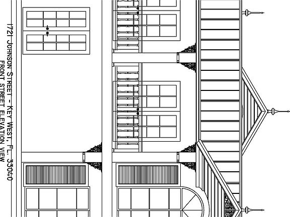 REAR ELEVATION VIEW