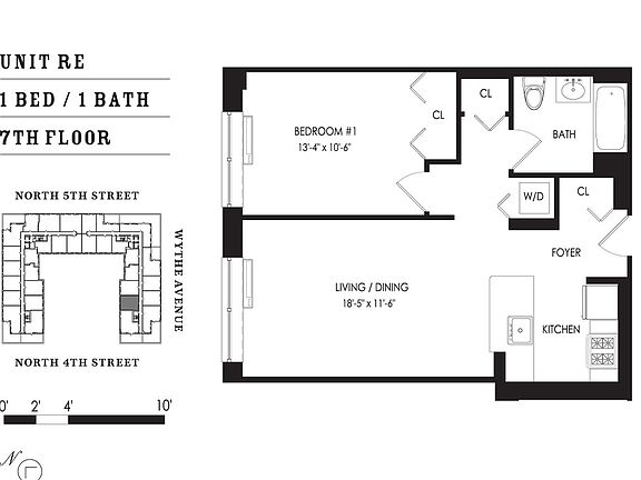 2nd image of 50 N 5th St APT E7r