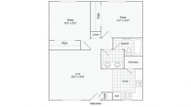 Floor plan Acorn