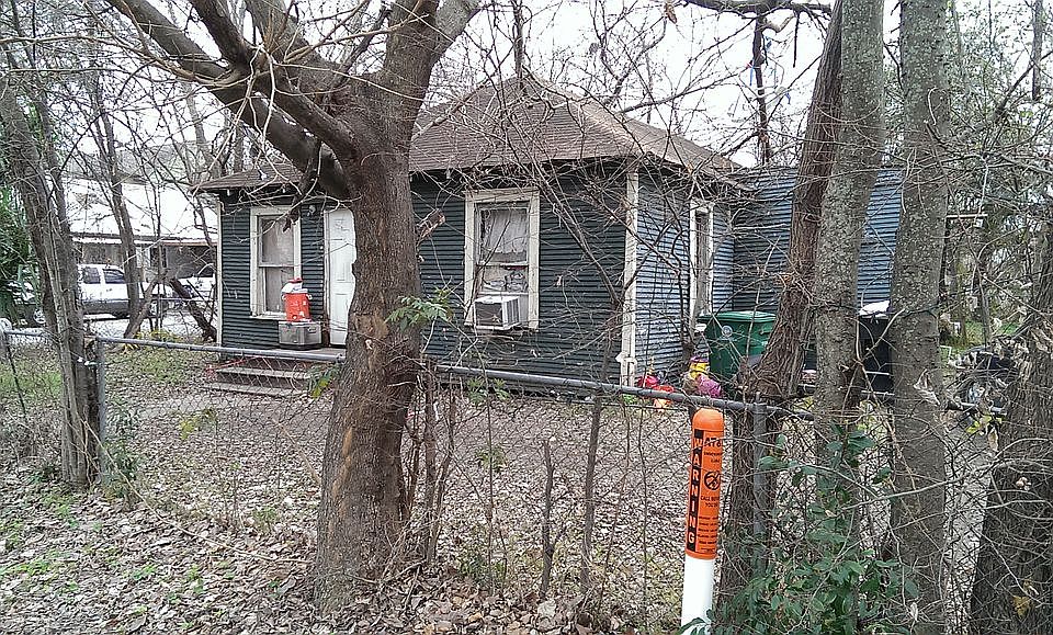 Front view of the main house