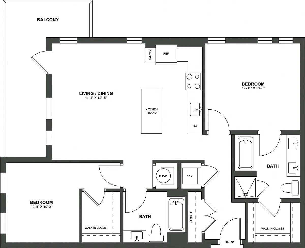 Floor plan B2