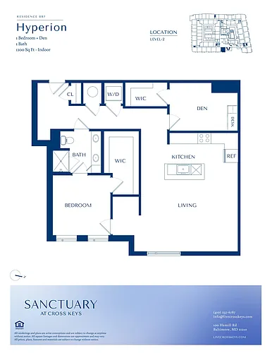 Floor plan Hyperion