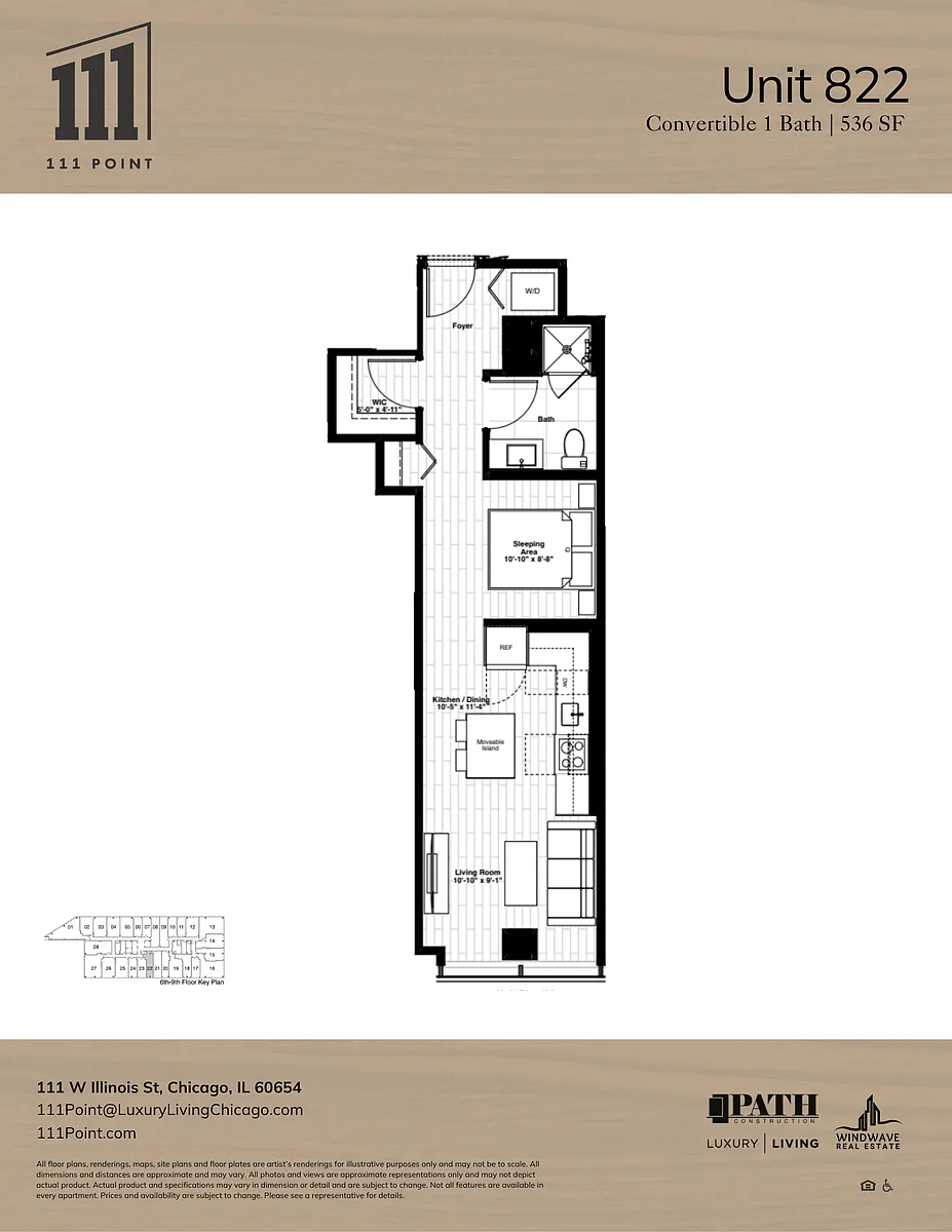 Floor plan 822