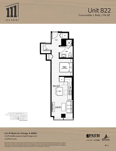 Floor plan 822