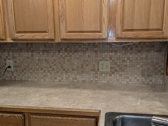 Kitchen and backsplash