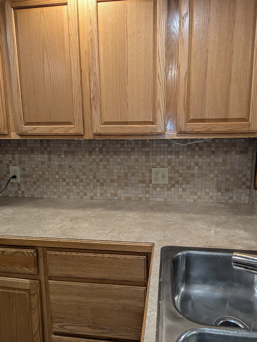 Kitchen and backsplash - 12730 Bixler Ave NE