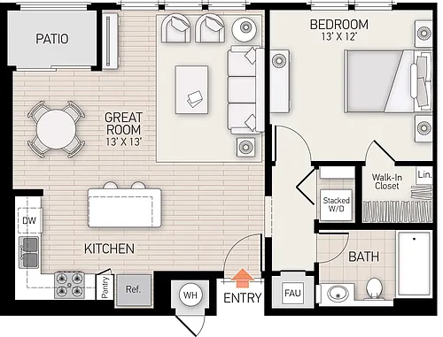 Floor plan Plan F