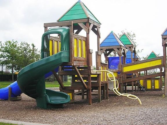 neighborhood playground for the kids!