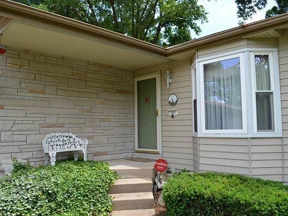 Close-up of Front Porch