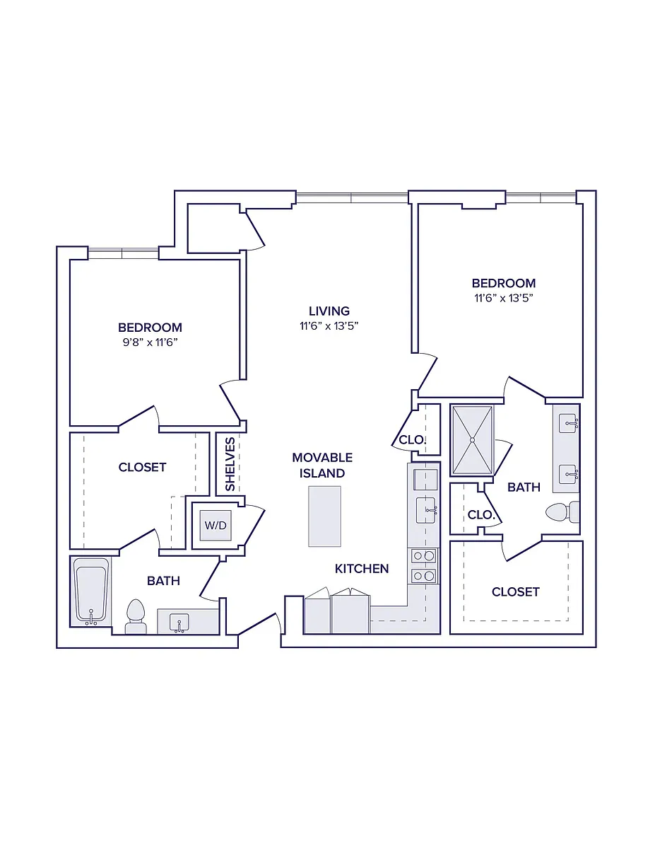 Floor plan B08 - North Tower