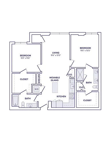 Floor plan B08 - North Tower