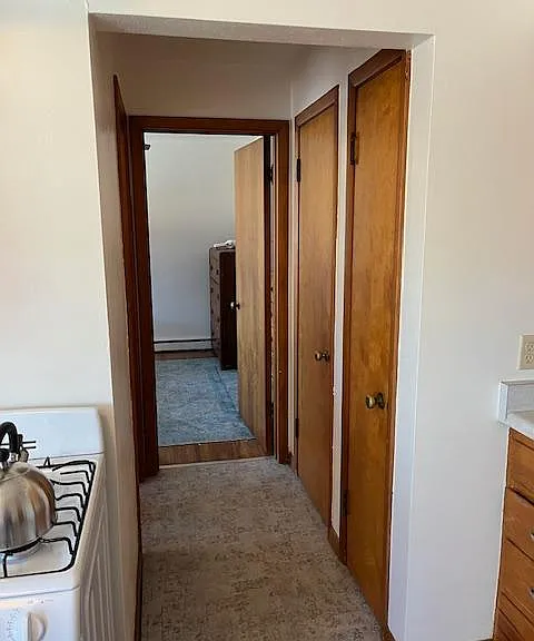 Hallway and closets