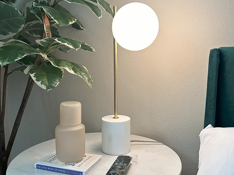 Primary room nightstand