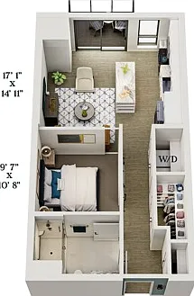 B4 | 1x1 | 625 sq ft B4 | 1x1 | 625 sq ft