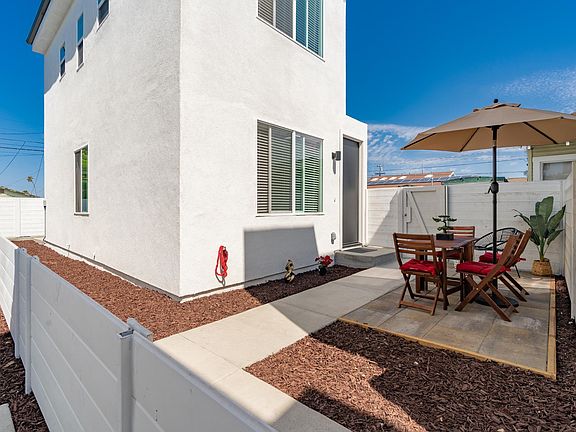 Private fenced yard area.