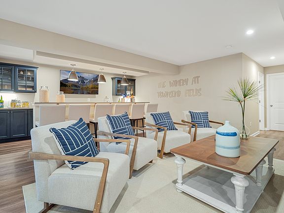 Rec room sitting area