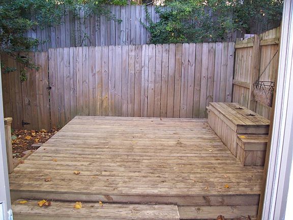 Deck. table with 2 chairs not shown.
