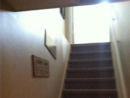 Basement stairwell