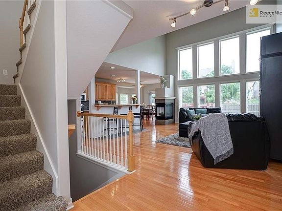 2 Story Windows let in Lots of Natural Light