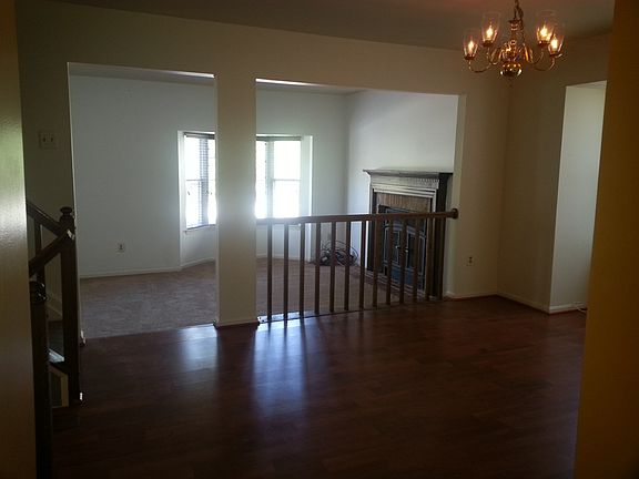 Dining room and living room