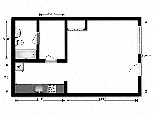 Floor plan EFFICIENCY