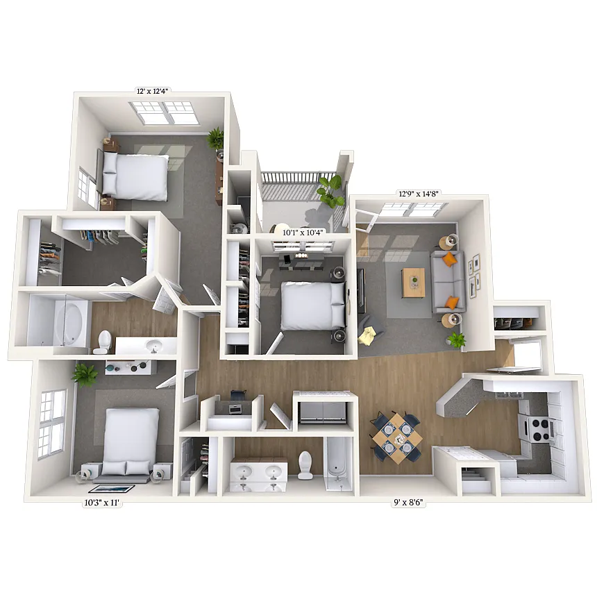 Floor plan The La Osa