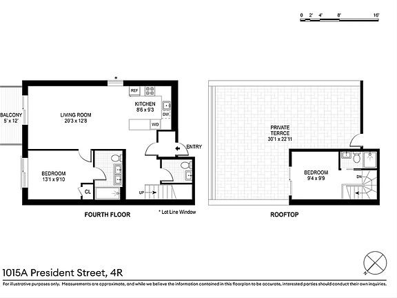 2nd image of 1015A President St #4R