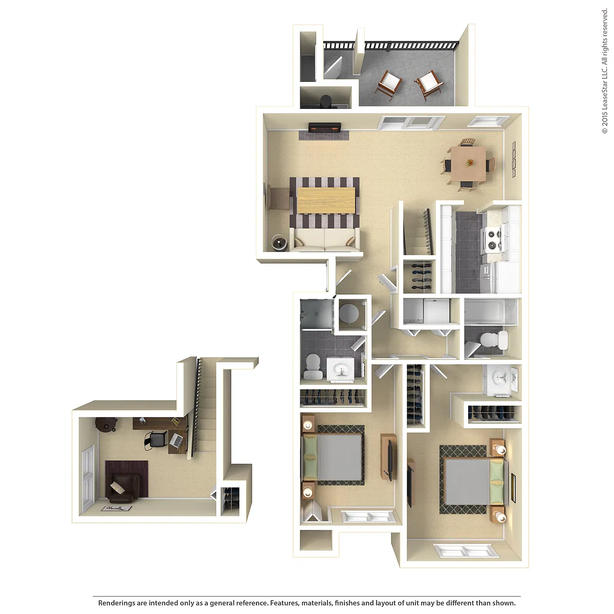 Floor plan Fenwick w/Loft