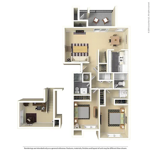 Floor plan Fenwick w/Loft