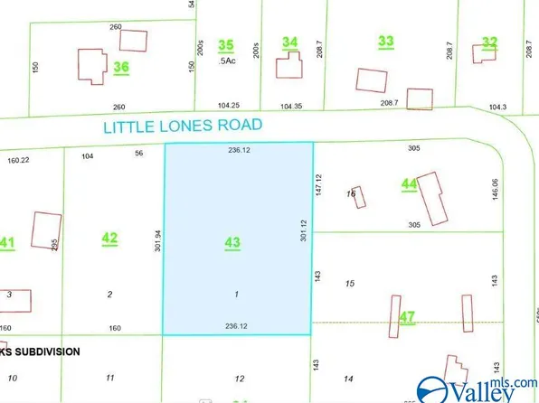 Little Lones Rd, Huntsville, AL 35811