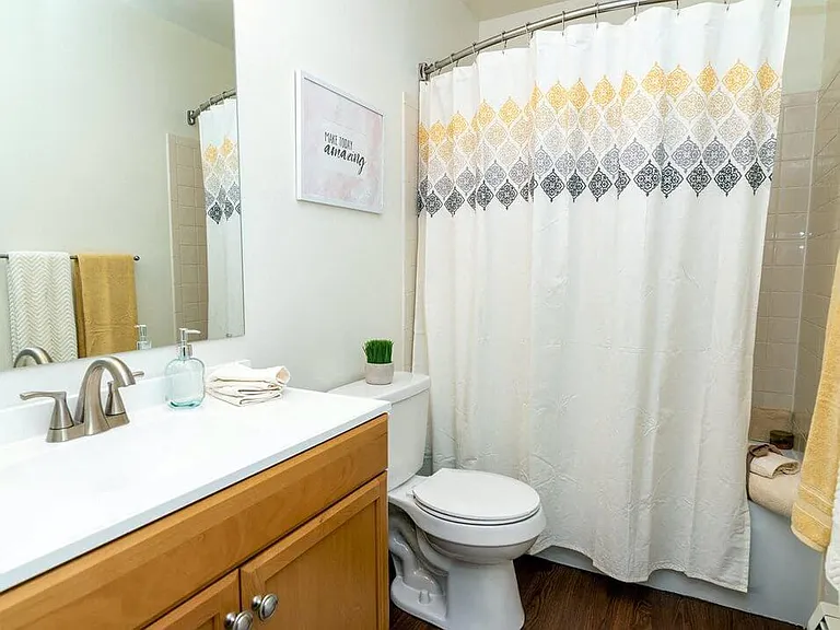 Spacious Bathrooms