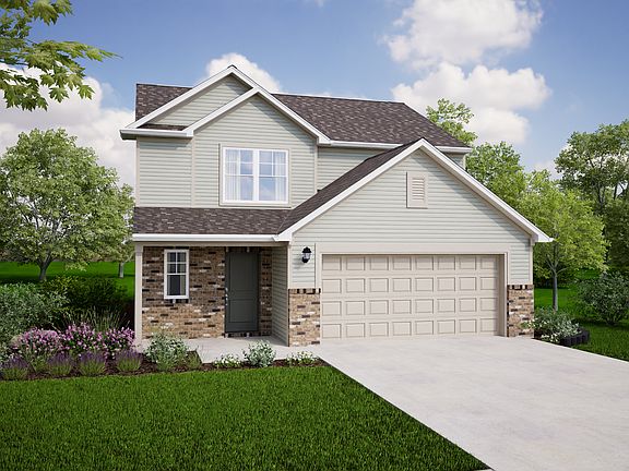 Elevation B - Shown with Brick Option B