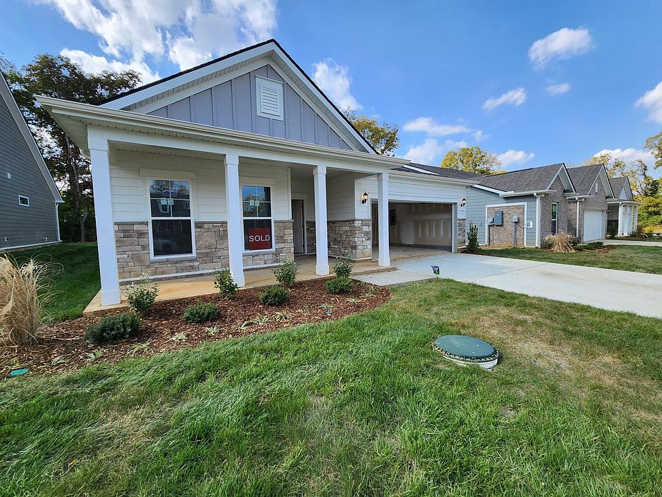 Front of the house with porch