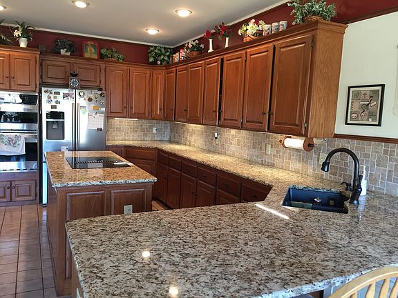 kitchen with granite 