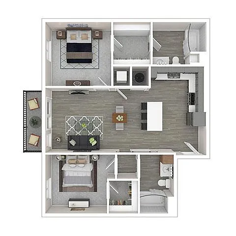 Floor plan B1